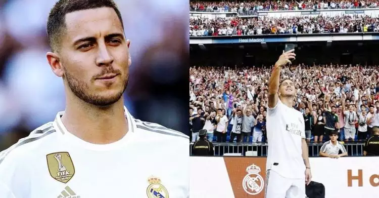 Ini gaji Eden Hazard di Real Madrid, kalahkan Gareth Bale