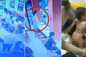 Terganggu tangisan, wanita ini tega siram bayi pakai sup panas