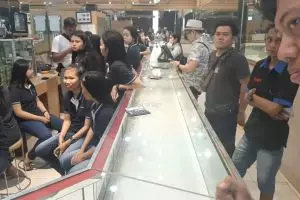 Perampok berpistol gasak 6 kg emas di Tangerang