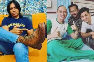 Ungkapan doa dan dukungan 4 seleb untuk kesembuhan Agung Hercules