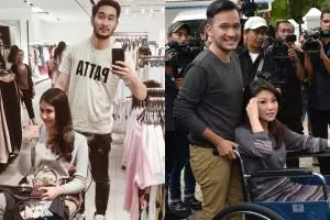 Kisah 5 seleb cantik pakai kursi roda saat hamil, terbaru Syahnaz