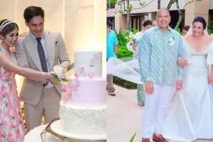 Gaun tunangan & pernikahan kelewat seksi, 4 seleb ini tuai kritik