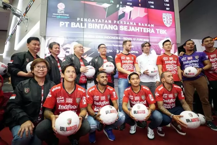 Wow, Bali United resmi jadi klub pertama Asia Tenggara yang go public