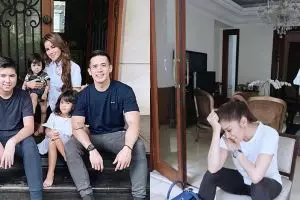 12 Potret sudut rumah Olla Ramlan & Aufar, nuansa putih elegan