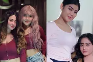 Beredar foto lawas keluarga Dewi Perssik, wajah Meldi jadi sorotan