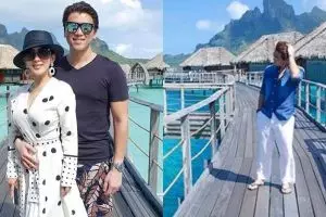 Reino Barack ulang tahun, ini ucapan manis Syahrini untuk sang suami