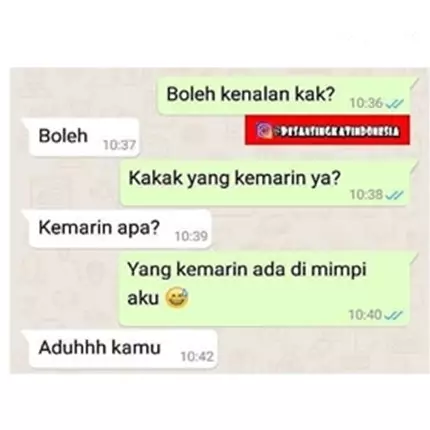 12 Gombalan lucu waktu kenalan ini bikin tersipu malu