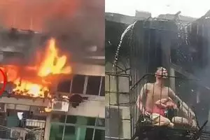 Kisah orangtua rela tubuhnya terbakar demi lindungi anak ini haru