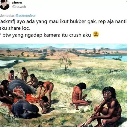 10 Cuitan lucu jika manusia purba kenal media sosial ini kocak
