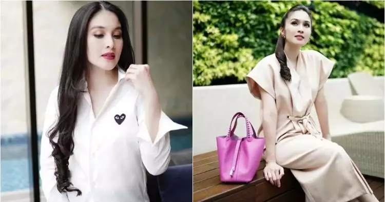 10 Gaya stylish Sandra Dewi saat hamil tua, kece maksimal