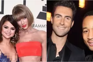 Sama-sama terkenal, 8 pasang penyanyi dunia ini ternyata bersahabat