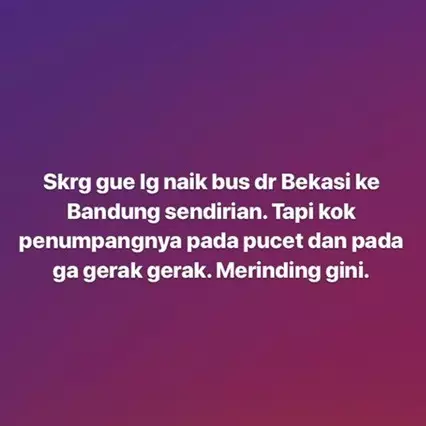 Kisah serem perjalanan bus Bekasi-Bandung ini bikin bergidik