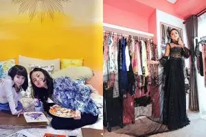 10 Potret apartemen Marshanda, koleksi aksesorinya jadi sorotan