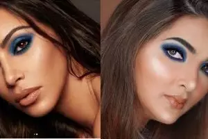 Tampil full makeup, 5 seleb ini disebut mirip Kim Kardashian