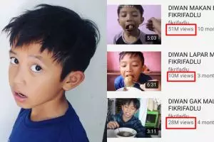 5 Fakta Diwan, bocah 'beli ikan cupang' yang viral di YouTube