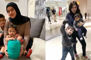 Putra 9 seleb ini berparas Arab, curi perhatian