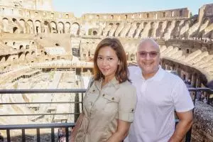 Unggah foto mesra di Italia, pose Maia Estianty & Irwan curi perhatian