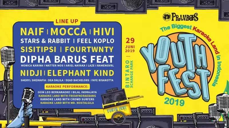 Acara kawula muda ini bakal seru, banyak musisi keren 