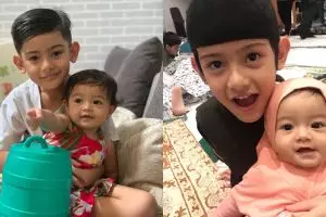 10 Momen manis King Faaz, putra Fairuz A Rafiq bareng adik tiri