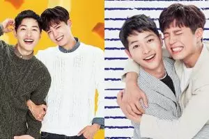 8 Momen persahabatan Park Bo-gum & Song Joong-ki, bromance abis