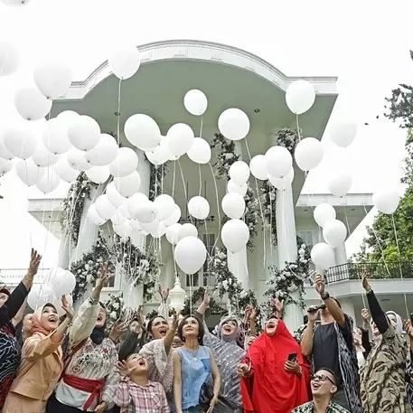 10 Momen seru ulang tahun Rina Gunawan ke-45, bertabur seleb