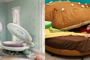 15 Inspirasi desain tempat tidur unik, tak melulu bentuk kotak
