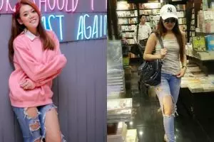 Gaya 8 seleb pakai celana jeans sobek-sobek, malah kena hujat