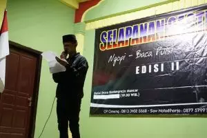 Komunitas di Banyuwangi ini bukti pemuda desa mumpuni bersastra
