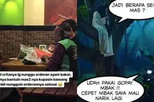 10 Momen driver ojek online saat ambil order makanan ini kocak abis