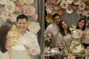 9 Momen seru pesta ultah Shandy Aulia ke-32, hamil jadi kado terindah