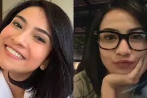 Kenakan hijab, Vanessa Angel gelar syukuran bareng anak yatim