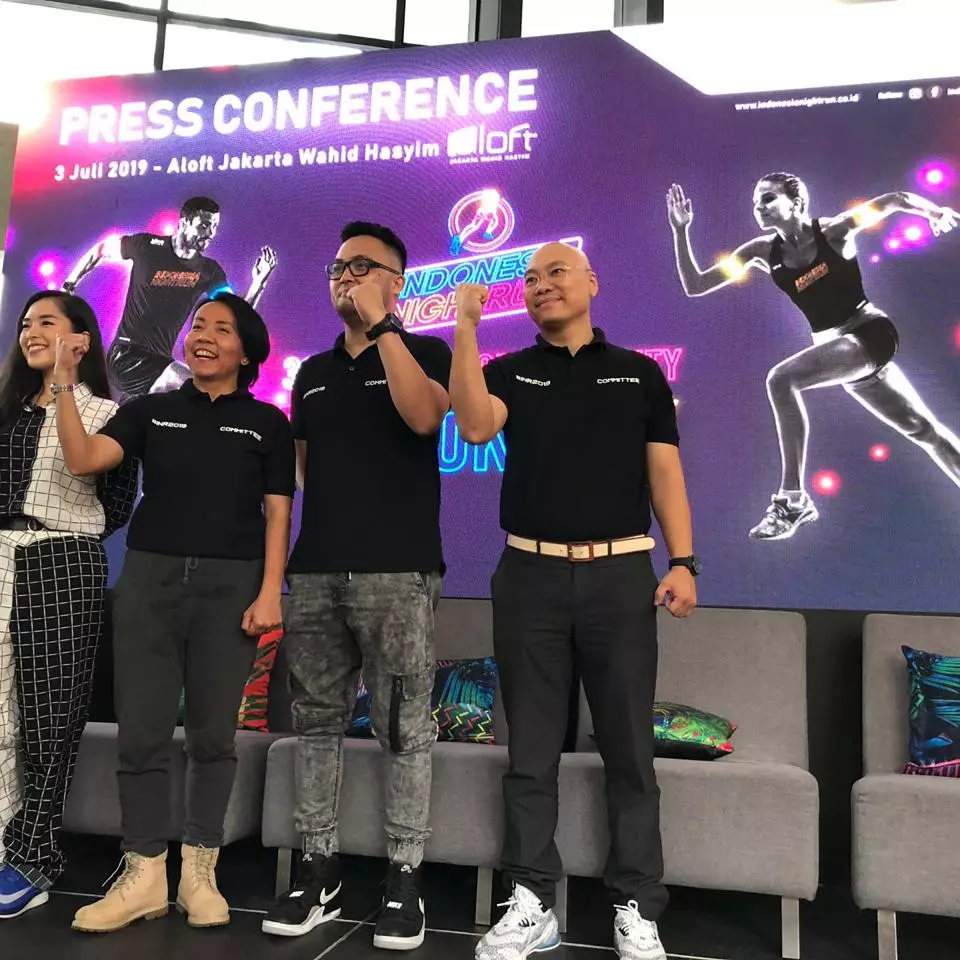 9 Fakta menarik Indonesia Night Run 2019