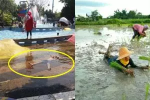 11 Tingkah lucu orang saat liburan ini mengundang senyum