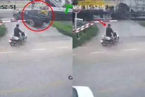 Ada kecelakaan di depan mata, reaksi pemotor ini bikin salah fokus