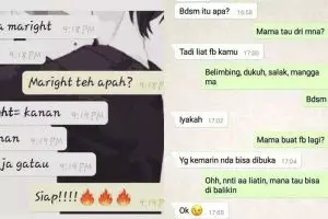 11 Chat lucu pakai bahasa gaul ini bikin auto tepuk jidat
