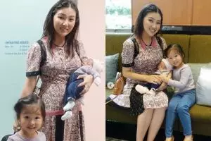 Ungkapan bahagia Sarwendah bisa jadi pendonor ASI di Singapura