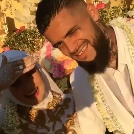 8 Momen pernikahan persepak bola Diego Michiels dan Dhea Ananda