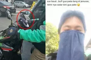 11 Potret akal-akalan driver ojek online pas lagi kepepet, kocak!