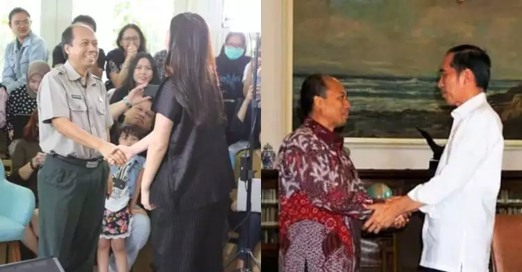 Mengenang impian Sutopo jadi kenyataan, bertemu Raisa & salaman Jokowi