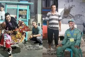 8 Foto editan lucu musisi di Prambanan Jazz 2019, Yanni pakai sarung