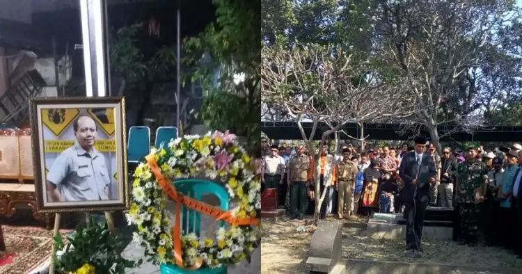 9 Foto pemakaman Sutopo Purwo Nugroho, disemayamkan secara militer
