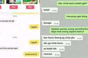 10 Chat lucu ditolak sama gebetan, bikin sakit tapi tak berdarah