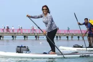 Tantang Mark Zuckerberg balap paddle, Menteri Susi mau saham Facebook