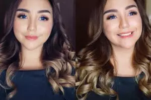 Beredar foto Salmafina pakai kalung salib, pindah agama?