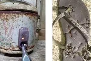 10 Lifehack orang memakai barang rusak ini bikin geleng kepala