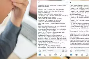 Curhat cowok terlilit utang pinjaman online, tagihannya Rp 50 juta