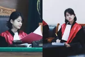 10 Pesona Leanna Leonardo, 'hakim' cantik yang fotonya viral