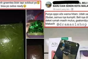 10 Postingan penjual online shop ini menipu, harus lihat dua kali