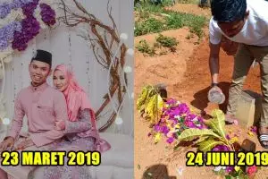 Kisah sedih pria ditinggal istri selamanya usai 3 bulan menikah