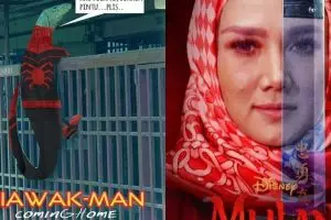 8 Pelesetan poster film Hollywood versi kearifan lokal ini kocak